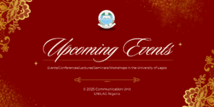 Upcoming Events - UNILAG Nigeria 2025 maroon