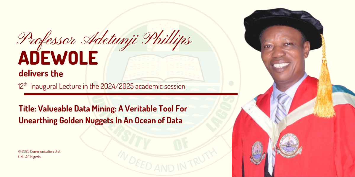 Prof. Adewole Delivers 12th Inaugural Lecture, May 7