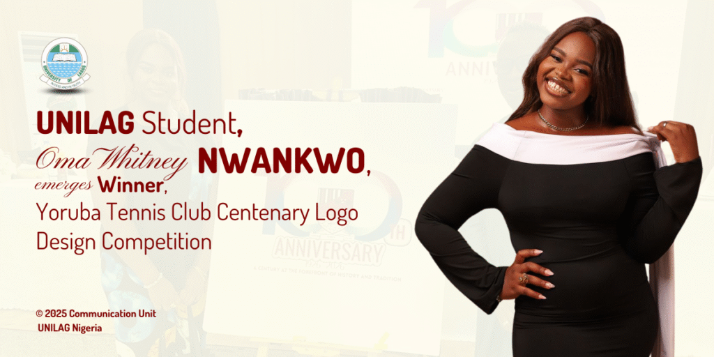 UNILAG Student wins Yoruba Tennis Club Centenary Logo Design Competition