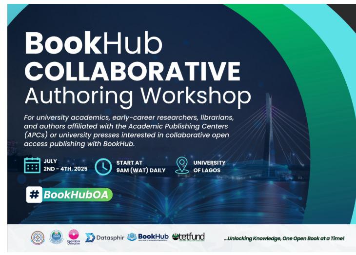 UNILAG’s APC Hosts BookHub Workshop, July 2 - 4