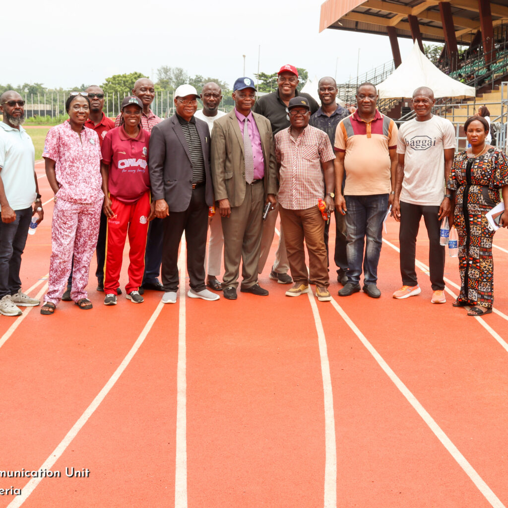 UNILAG Sports Council Chairman Leads Facility Tour, Outlines Path for Upgrade and Development