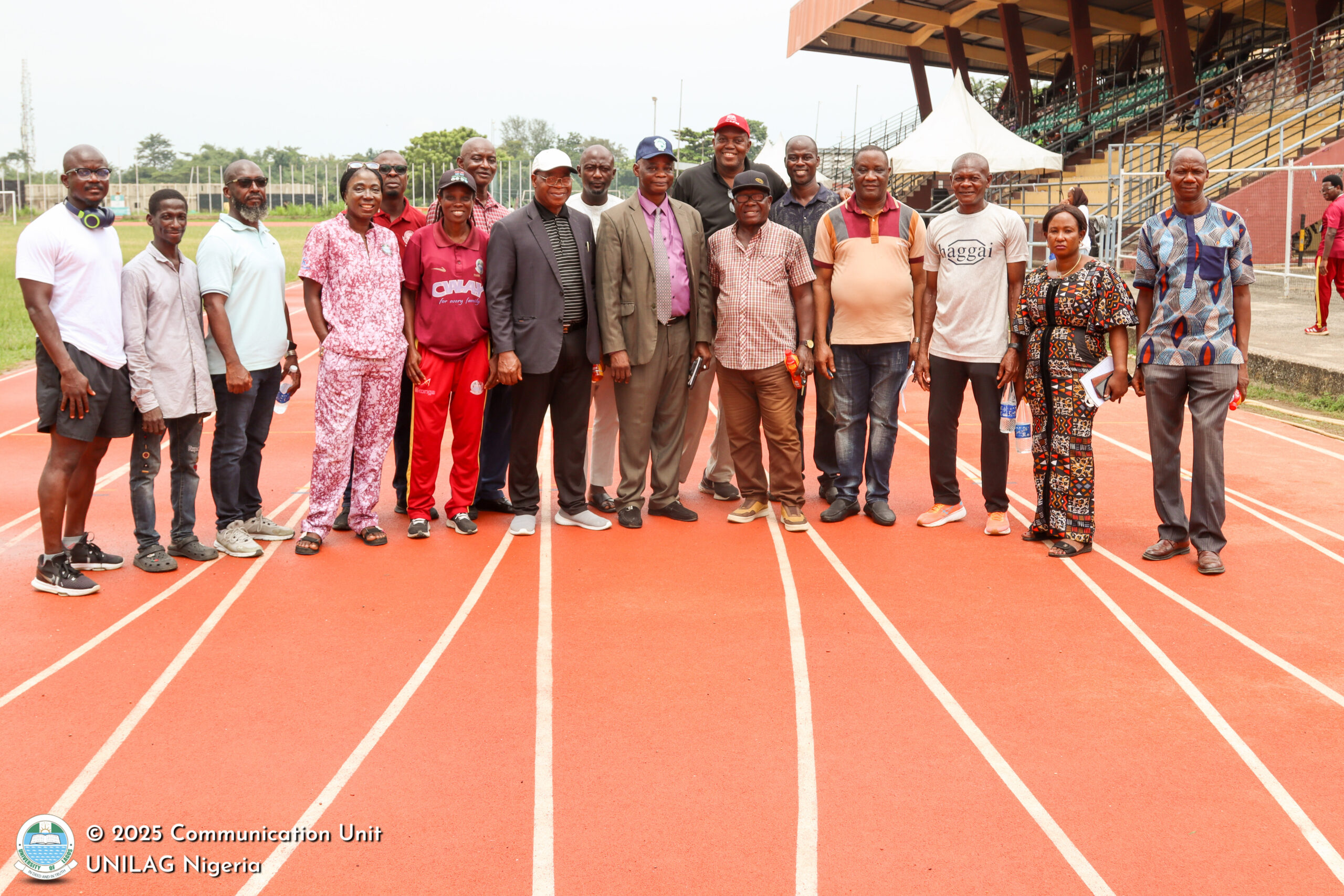 UNILAG Sports Council Chairman Leads Facility Tour, Outlines Path for Upgrade and Development