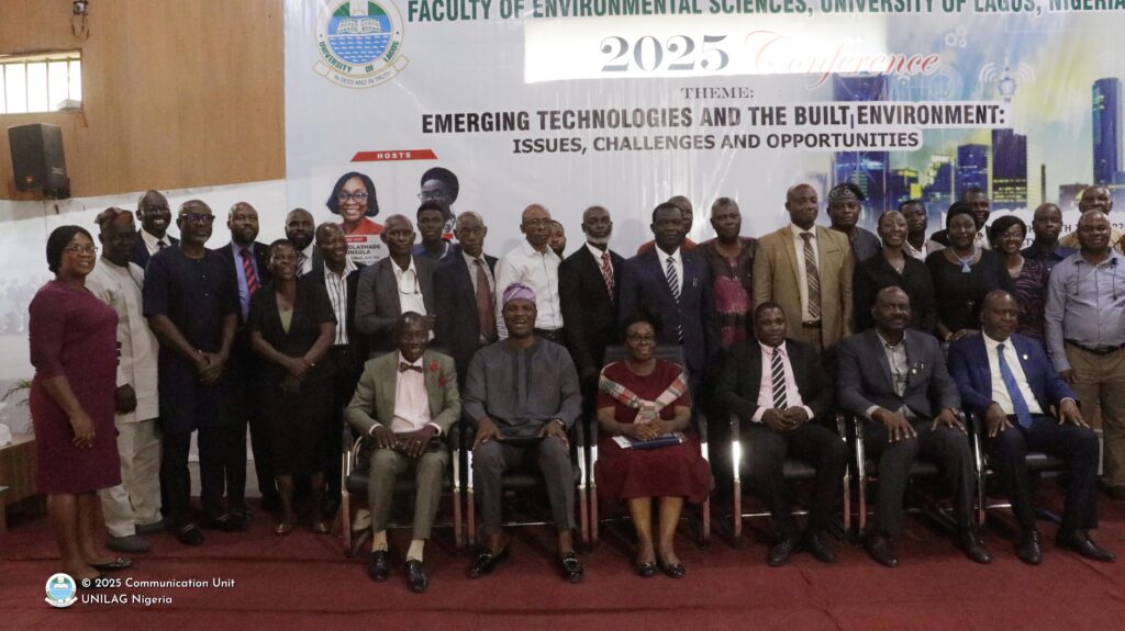 UNILAG Faculty of Environmental Sciences Begins Two-Day Conference on Emerging Technologies in the Built Environment
