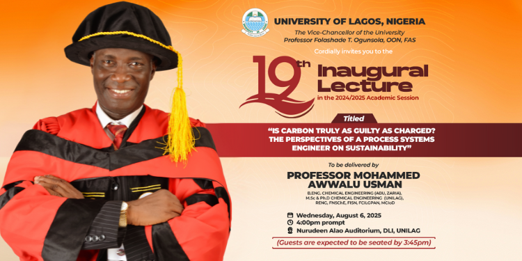 Professor Usman Delivers 19th Inaugural Lecture in 2024/2025 Academic Session, August 6, 2025