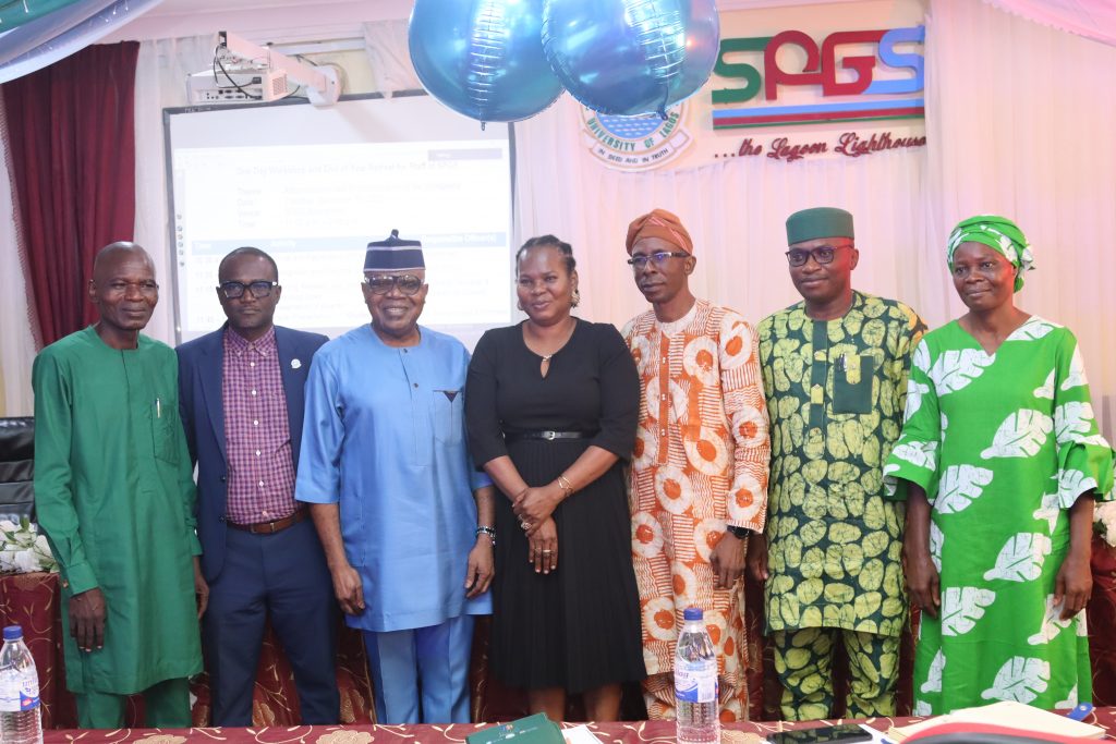 UNILAG SPGS Ends 2025 with Workshop, Staff Retreat