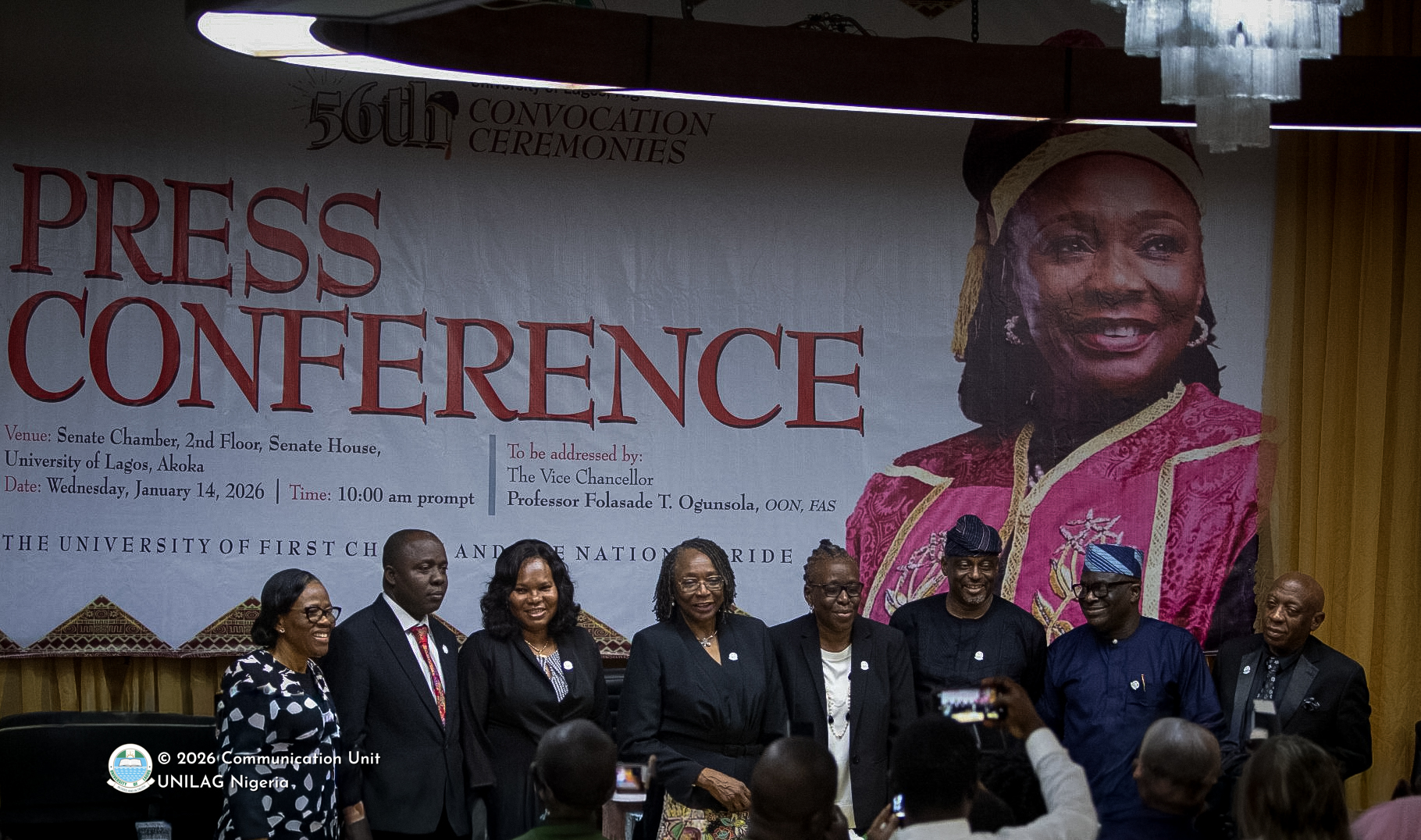 UNILAG 56th (2025) Convocation Press Conference