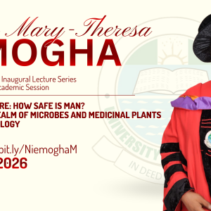 Professor Niemogha Delivers 453rd (7th) Inaugural Lecture, February 18