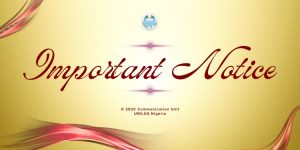 Important Notice - Light