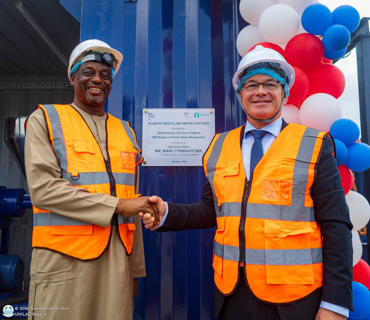 UNILAG, France, and Industry Partners Reimagine Plastic Waste in Nigeria