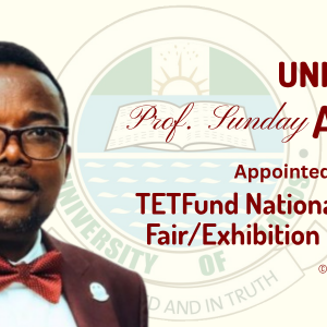 UNILAG Don, Prof. Sunday Adebisi, Appointed Member of TETFund National Research Fair/Exhibition Committee