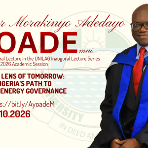 Prof. Ayoade Delivers 22nd Inaugural Lecture, October 7