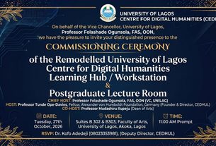 Commissioning of Remodelled CEDHUL Facilities holds, Oct. 27